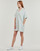 Oblečenie Žena Krátke šaty Rip Curl FOLLOW THE SUN SHIRT DRESS Biela / Modrá