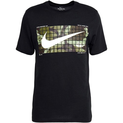 Oblečenie Muž Tričká s krátkym rukávom Nike CAMISETA MANGA CORTA HOMBRE  FJ2446 Čierna