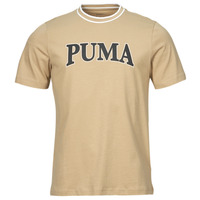 Oblečenie Muž Tričká s krátkym rukávom Puma PUMA SQUAD BIG GRAPHIC TEE Béžová