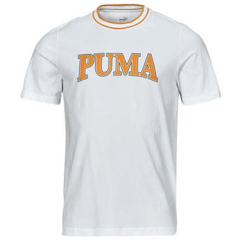 Oblečenie Muž Tričká s krátkym rukávom Puma PUMA SQUAD BIG GRAPHIC TEE Biela