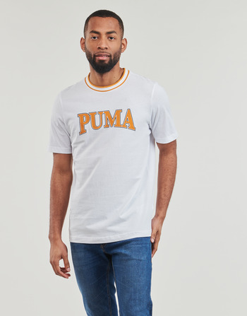 Puma PUMA SQUAD BIG GRAPHIC TEE Biela
