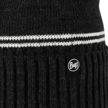 Buff Knitted Fleece Hat Beanie Čierna