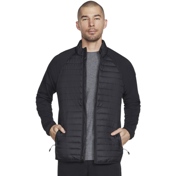 Oblečenie Muž Parky Skechers GO Shield Hybrid Jacket Čierna