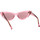 Hodinky & Bižutéria Žena Slnečné okuliare The Attico Occhiali da Sole  X Linda Farrow Dora 32C10 Ružová