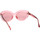 Hodinky & Bižutéria Žena Slnečné okuliare The Attico Occhiali da Sole  X Linda Farrow Agnes 44C5 Ružová