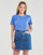 Oblečenie Žena Tričká s krátkym rukávom Tommy Hilfiger 1985 REG MINI CORP LOGOC-NK SS Modrá