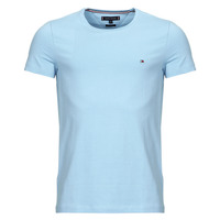 Oblečenie Muž Tričká s krátkym rukávom Tommy Hilfiger STRETCH SLIM FIT TEE Modrá / Modrá