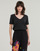 Oblečenie Žena Tričká s krátkym rukávom Desigual TS_DAMASCO Čierna