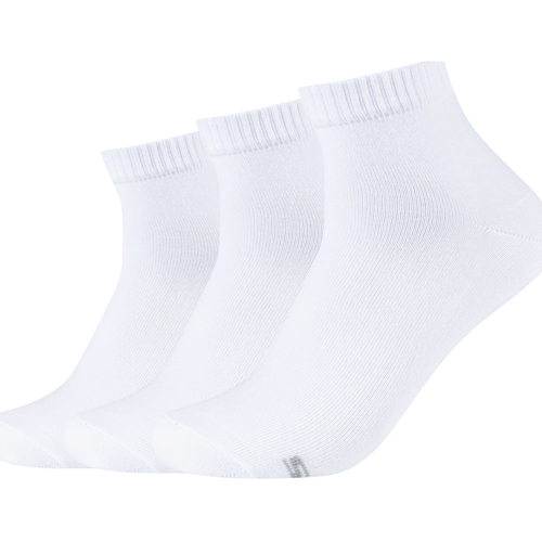 Doplnky Muž Ponožky Skechers 3PPK Basic Quarter Socks Biela