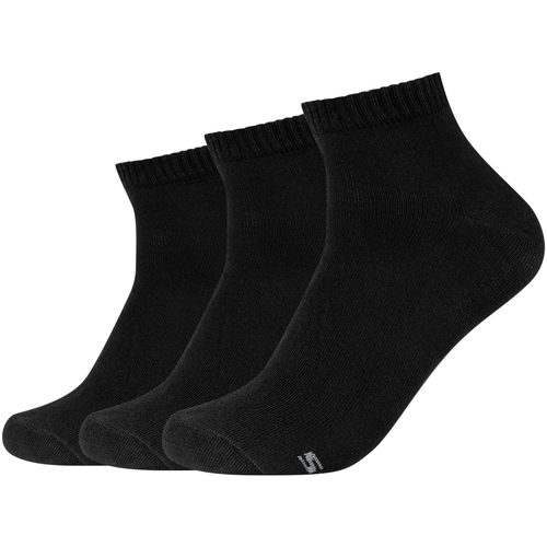 Doplnky Muž Ponožky Skechers 3PPK Basic Quarter Socks Čierna