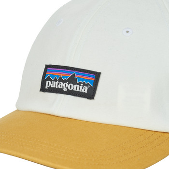 Patagonia P-6 LABEL TRAD CAP Biela / Ťavia hnedá