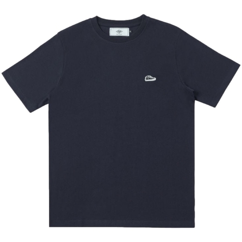 Oblečenie Muž Tričká a polokošele Sanjo T-Shirt Patch Classic - Navy Modrá