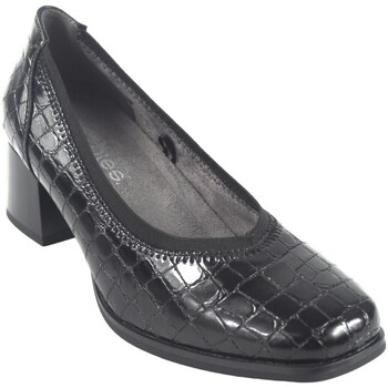 Topánky Žena Univerzálna športová obuv Amarpies Zapato señora  25381 amd negro Čierna