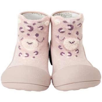 Topánky Deti Detské papuče Attipas Panther - Pink Ružová
