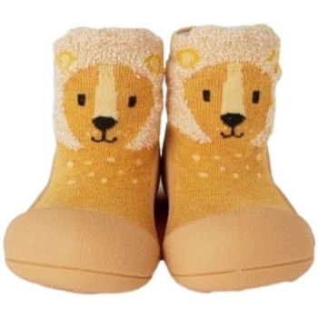 Topánky Deti Detské papuče Attipas Lion - Yellow Žltá