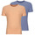 Oblečenie Muž Tričká s krátkym rukávom Kaporal RIFT Modrá / Oranžová