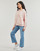 Oblečenie Žena Mikiny New Balance FRENCH TERRY SMALL LOGO HOODIE Ružová