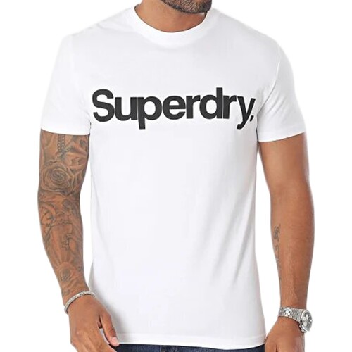Oblečenie Muž Tričká s krátkym rukávom Superdry 223126 Biela