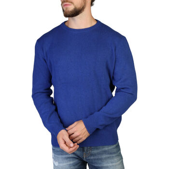 Oblečenie Muž Svetre 100% Cashmere - c-neck-m Modrá