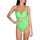 Oblečenie Žena Plavky kombinovateľné Moschino A4985 4901 A0396 Green Zelená