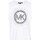 Oblečenie Muž Tričká s krátkym rukávom MICHAEL Michael Kors CF351OZFV4 Biela