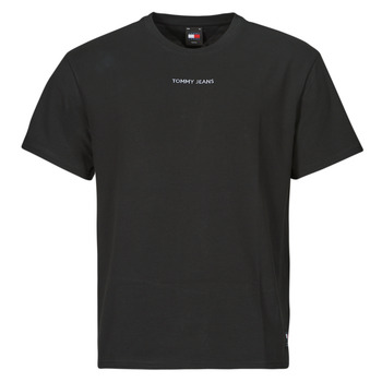 Oblečenie Muž Tričká s krátkym rukávom Tommy Jeans TJM REG S NEW CLASSICSTEE EXT Čierna