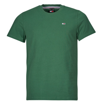 Oblečenie Muž Tričká s krátkym rukávom Tommy Jeans TJM SLIM JERSEY C NECK EXT Zelená