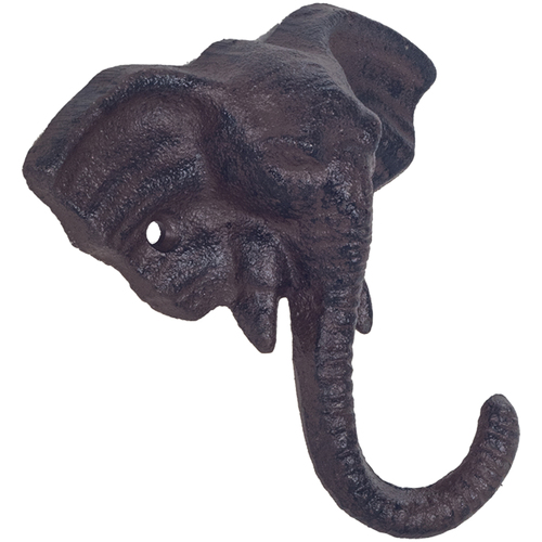 Domov Sochy Signes Grimalt Pomsous Elephant Hanger Čierna