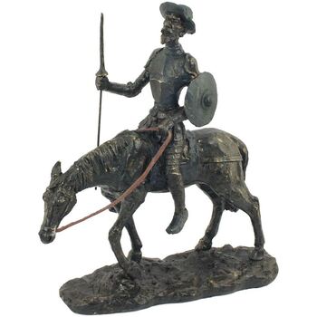 Domov Sochy Signes Grimalt Obrázok Don Quijote Kôň Čierna