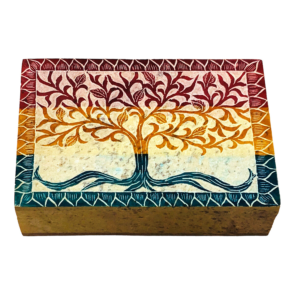 Domov Košíky / škatule Signes Grimalt Viacfarebný Obdĺžnikový Box Viacfarebná