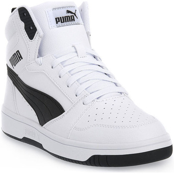 Topánky Žena Univerzálna športová obuv Puma 02 REBOUND V6 MID JR Biela