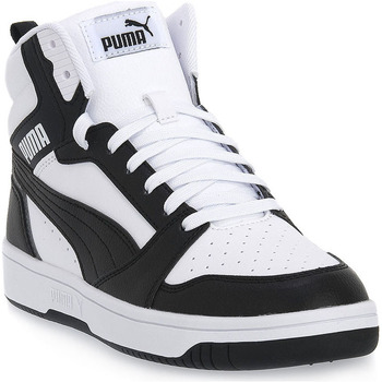 Topánky Žena Univerzálna športová obuv Puma 01 REBOUND V6 MID JR Biela