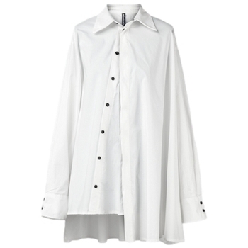 Oblečenie Žena Blúzky Wendykei Shirt 110905 - White Biela