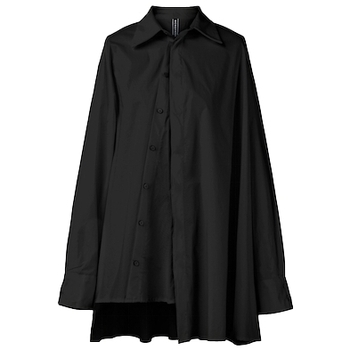 Oblečenie Žena Blúzky Wendykei Shirt 110905 - Black Čierna