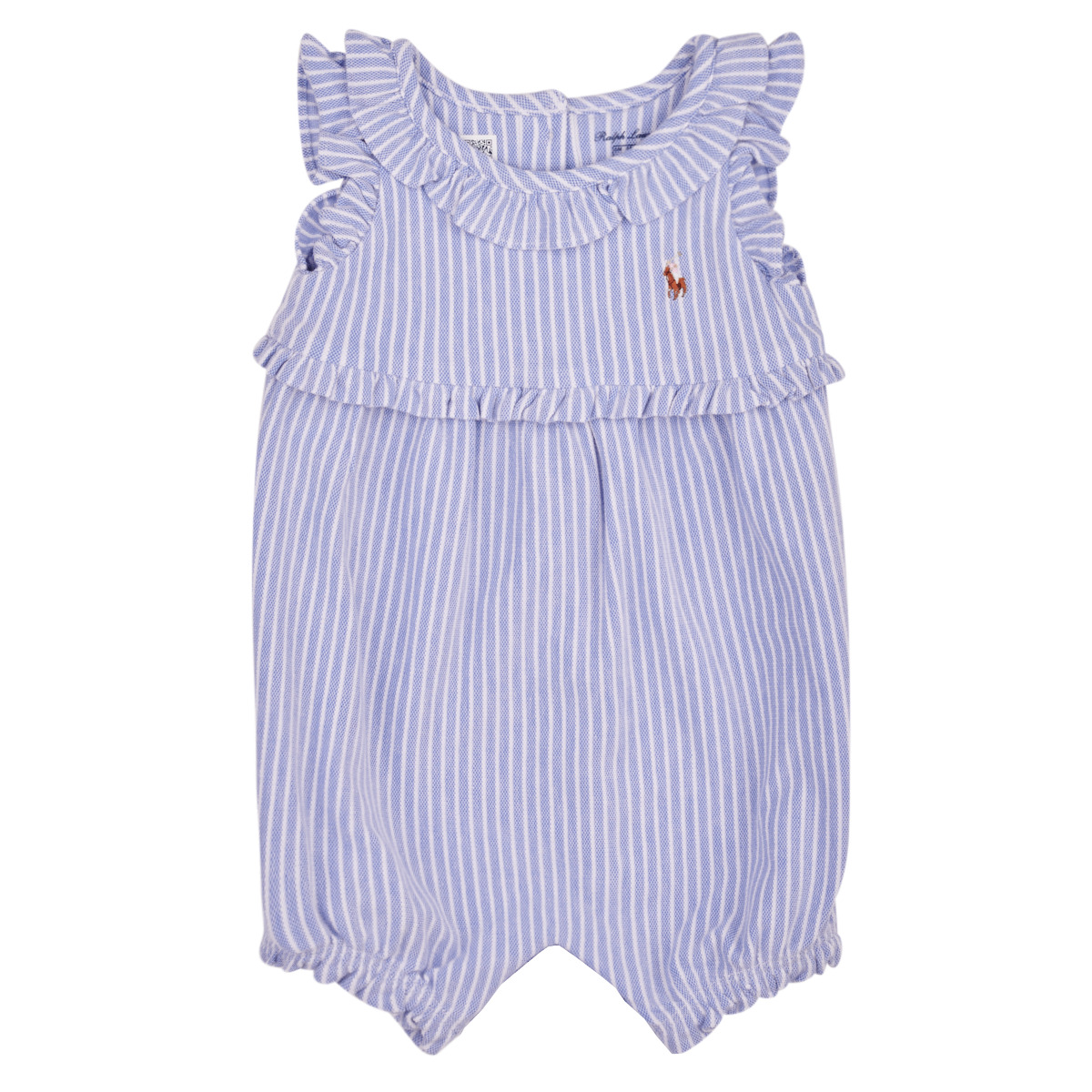 Oblečenie Dievča Módne overaly Polo Ralph Lauren YDOXMSHBBL-ONE PIECE-SHORTALL Modrá