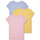 Oblečenie Dievča Tričká s krátkym rukávom Polo Ralph Lauren TEE BUNDLE-SETS-GIFT BOX SET Viacfarebná