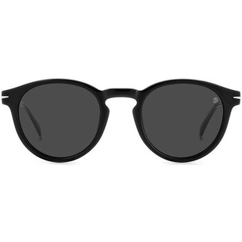 Hodinky & Bižutéria Muž Slnečné okuliare David Beckham Occhiali da Sole  DB1111/S 08A Čierna