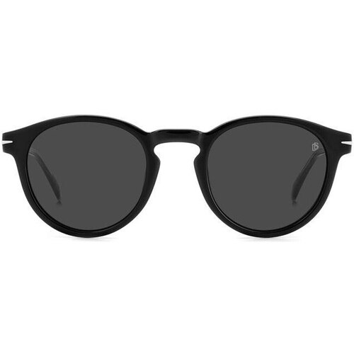 Hodinky & Bižutéria Muž Slnečné okuliare David Beckham Occhiali da Sole  DB1111/S 08A Čierna