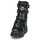 Topánky Polokozačky New Rock WALL 422 Čierna