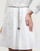 Oblečenie Žena Krátke šaty MICHAEL Michael Kors COTTON MINI DRESS Biela