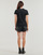 Oblečenie Žena Tričká s krátkym rukávom Karl Lagerfeld rhinestone logo t-shirt Čierna