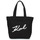 Tašky Žena Veľké nákupné tašky  Karl Lagerfeld K/SIGNATURE CANVAS SHOPPER Čierna