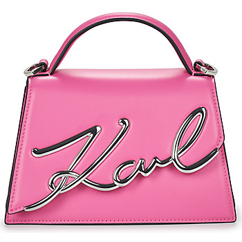Tašky Žena Kabelky Karl Lagerfeld K/SIGNATURE 2.0 SM CROSSBODY Ružová