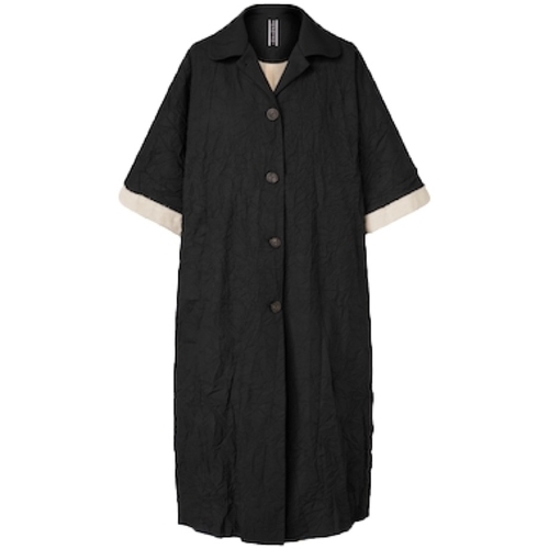 Oblečenie Žena Kabáty Wendy Trendy Jacket 221668 - Black Čierna