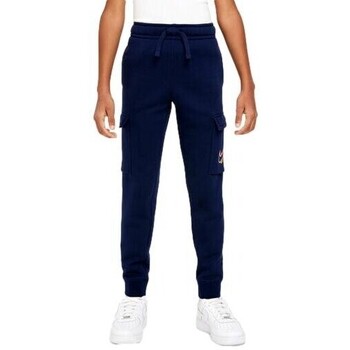 Oblečenie Chlapec Tepláky a vrchné oblečenie Nike PANTALON CARGO NIO  SPORTSWEAR DX2299 Modrá