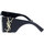 Hodinky & Bižutéria Žena Slnečné okuliare Yves Saint Laurent Occhiali da Sole Saint Laurent SL M119 001 Blaze Čierna