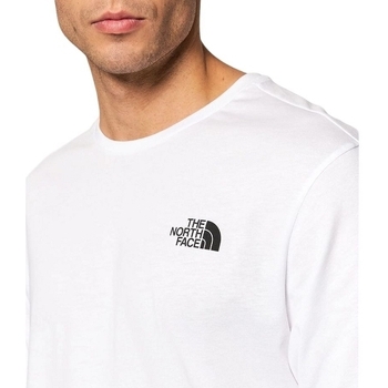 The North Face M LS SIMPLE DOME TEE Biela