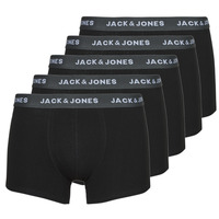 Spodná bielizeň Muž Boxerky Jack & Jones JACHUEY TRUNKS 5 PACK Čierna