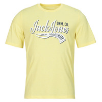 Oblečenie Muž Tričká s krátkym rukávom Jack & Jones JJELOGO TEE SS O-NECK 2 COL SS24 SN Žltá