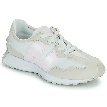 Topánky Dievča Nízke tenisky New Balance 327 Béžová / Biela / Ružová